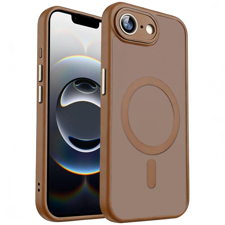 XDcase Skin Feel Magnetic Frosted Phone Case with Lens Film, For iPhone 16e, For iPhone 16 Pro Max, For iPhone 16 Pro, For iPhone 16 Plus, For iPhone 16, For iPhone 15 Pro Max, For iPhone 15 Pro, For iPhone 15 Plus, For iPhone 15
