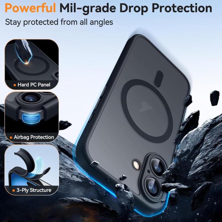 XDcase Skin Feel Magnetic Frosted Phone Case with Lens Film, For iPhone 14 Plus, For iPhone 14, For iPhone 14 Pro, For iPhone 14 Pro Max, For iPhone 13 Pro Max, For iPhone 13 Pro, For iPhone 13, For iPhone 12, For iPhone 12 Pro Max