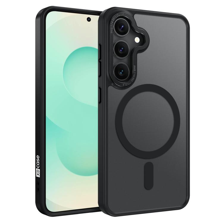 XDcase Metal Lens Frame Skin Feel Magnetic Phone Case, For Samsung Galaxy S25 5G, For Samsung Galaxy S25+ 5G, For Samsung Galaxy S25 Ultra 5G, For Samsung Galaxy S24 Ultra 5G, For Samsung Galaxy S24+ 5G, For Samsung Galaxy S24 5G