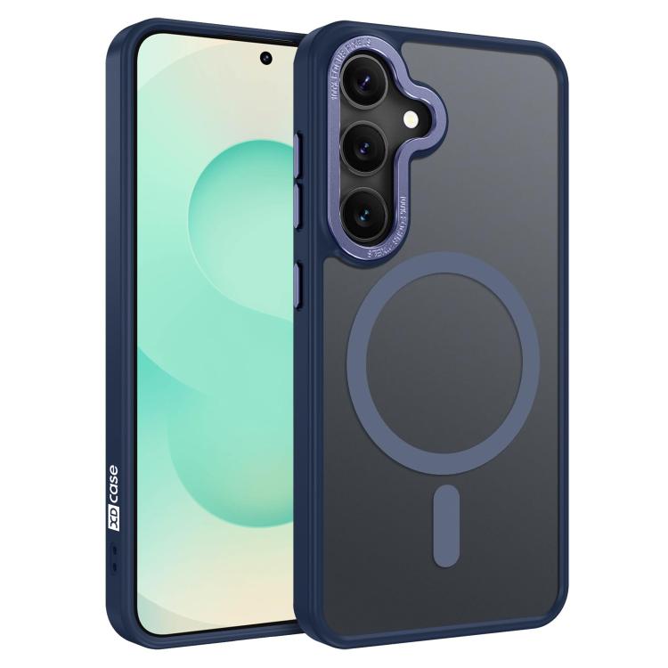 XDcase Metal Lens Frame Skin Feel Magnetic Phone Case, For Samsung Galaxy S25 5G, For Samsung Galaxy S25+ 5G, For Samsung Galaxy S25 Ultra 5G, For Samsung Galaxy S24 Ultra 5G, For Samsung Galaxy S24+ 5G, For Samsung Galaxy S24 5G