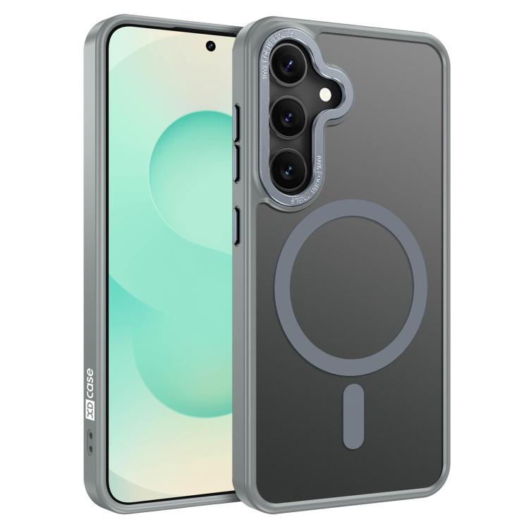 XDcase Metal Lens Frame Skin Feel Magnetic Phone Case, For Samsung Galaxy S25 5G, For Samsung Galaxy S25+ 5G, For Samsung Galaxy S25 Ultra 5G, For Samsung Galaxy S24 Ultra 5G, For Samsung Galaxy S24+ 5G, For Samsung Galaxy S24 5G