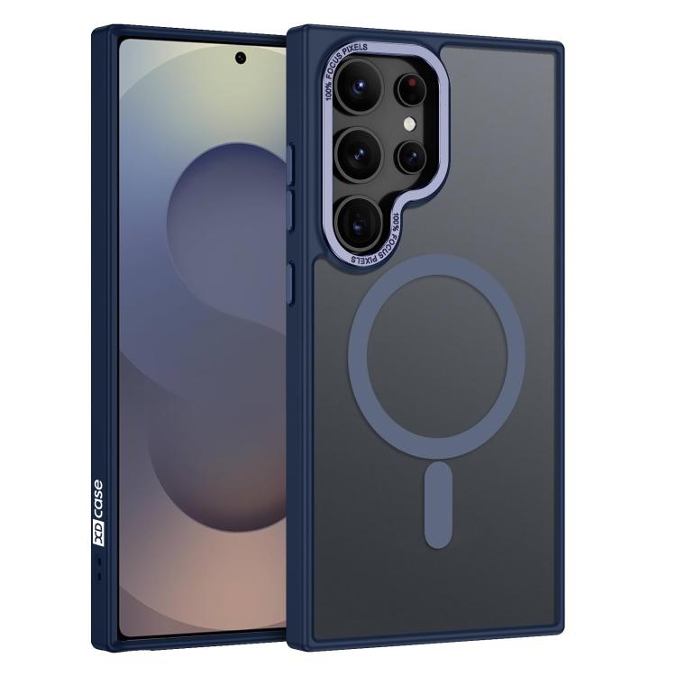 XDcase Metal Lens Frame Skin Feel Magnetic Phone Case, For Samsung Galaxy S25 5G, For Samsung Galaxy S25+ 5G, For Samsung Galaxy S25 Ultra 5G, For Samsung Galaxy S24 Ultra 5G, For Samsung Galaxy S24+ 5G, For Samsung Galaxy S24 5G