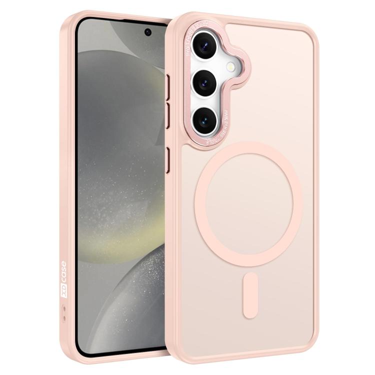 XDcase Metal Lens Frame Skin Feel Magnetic Phone Case, For Samsung Galaxy S25 5G, For Samsung Galaxy S25+ 5G, For Samsung Galaxy S25 Ultra 5G, For Samsung Galaxy S24 Ultra 5G, For Samsung Galaxy S24+ 5G, For Samsung Galaxy S24 5G