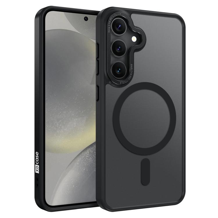 XDcase Metal Lens Frame Skin Feel Magnetic Phone Case, For Samsung Galaxy S25 5G, For Samsung Galaxy S25+ 5G, For Samsung Galaxy S25 Ultra 5G, For Samsung Galaxy S24 Ultra 5G, For Samsung Galaxy S24+ 5G, For Samsung Galaxy S24 5G