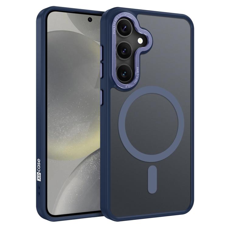 XDcase Metal Lens Frame Skin Feel Magnetic Phone Case, For Samsung Galaxy S25 5G, For Samsung Galaxy S25+ 5G, For Samsung Galaxy S25 Ultra 5G, For Samsung Galaxy S24 Ultra 5G, For Samsung Galaxy S24+ 5G, For Samsung Galaxy S24 5G