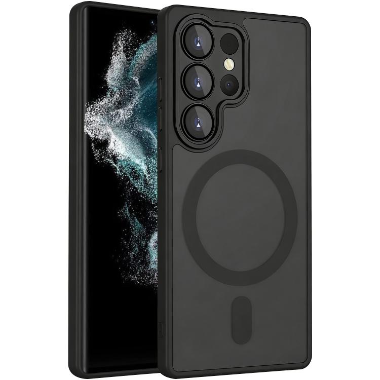 XDcase Skin Feel Magnetic Frosted Phone Case with Lens Film, For Samsung Galaxy S23 5G, For Samsung Galaxy S22 Ultra 5G, For Samsung Galaxy S22+ 5G