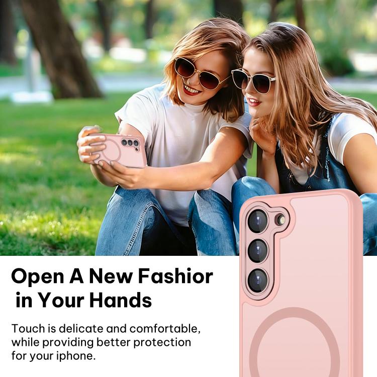 XDcase Skin Feel Magnetic Frosted Phone Case with Lens Film, For Samsung Galaxy S23 5G, For Samsung Galaxy S22 Ultra 5G, For Samsung Galaxy S22+ 5G