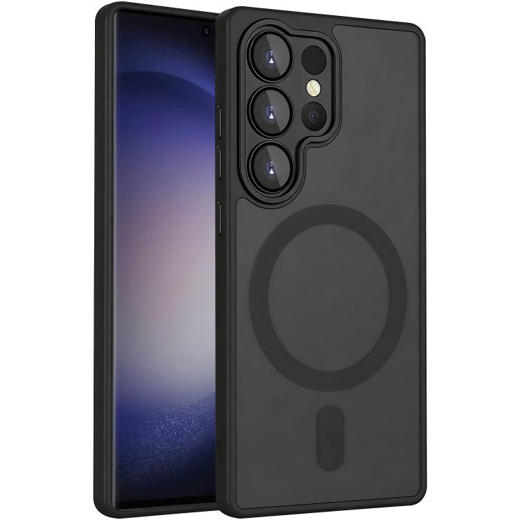 XDcase Skin Feel Magnetic Frosted Phone Case with Lens Film, For Samsung Galaxy S25 Edge 5G, For Samsung Galaxy S25 / S24 5G, For Samsung Galaxy S25+ / S24+ 5G, For Samsung Galaxy S25 Ultra 5G, For Samsung Galaxy S24 FE 5G, For Samsung Galaxy S24 Ultra...