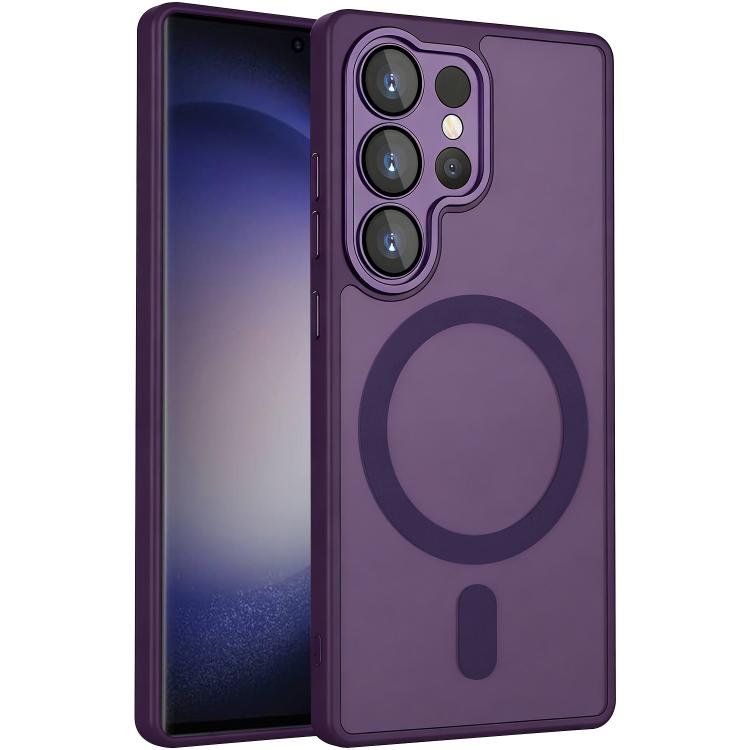 XDcase Skin Feel Magnetic Frosted Phone Case with Lens Film, For Samsung Galaxy S25 Edge 5G, For Samsung Galaxy S25 / S24 5G, For Samsung Galaxy S25+ / S24+ 5G, For Samsung Galaxy S25 Ultra 5G, For Samsung Galaxy S24 FE 5G, For Samsung Galaxy S24 Ultra...