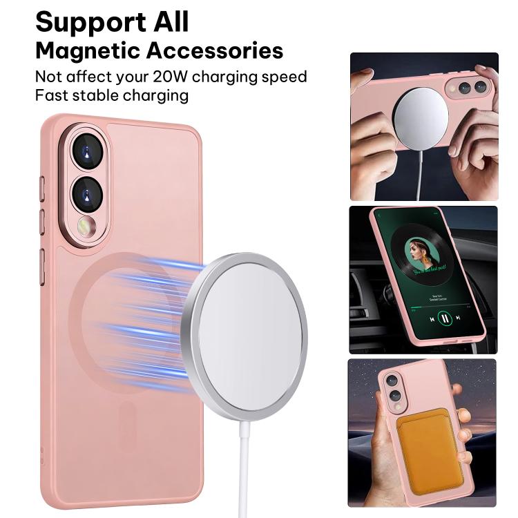 XDcase Skin Feel Magnetic Frosted Phone Case with Lens Film, For Samsung Galaxy S25 Edge 5G, For Samsung Galaxy S25 / S24 5G, For Samsung Galaxy S25+ / S24+ 5G, For Samsung Galaxy S25 Ultra 5G, For Samsung Galaxy S24 FE 5G, For Samsung Galaxy S24 Ultra...