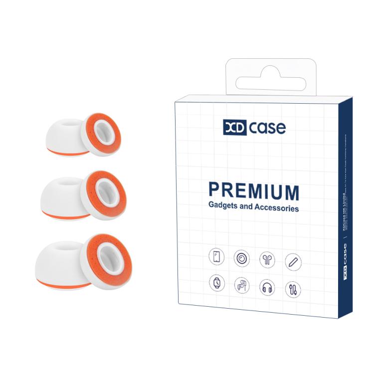 XDcase 3 Pairs Replacement Silicone Sponge Ear Tips, For AirPods Pro 3
