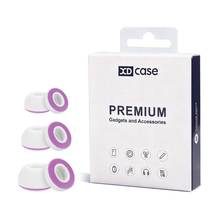 XDcase 3 Pairs Replacement Silicone Sponge Ear Tips, For AirPods Pro 3