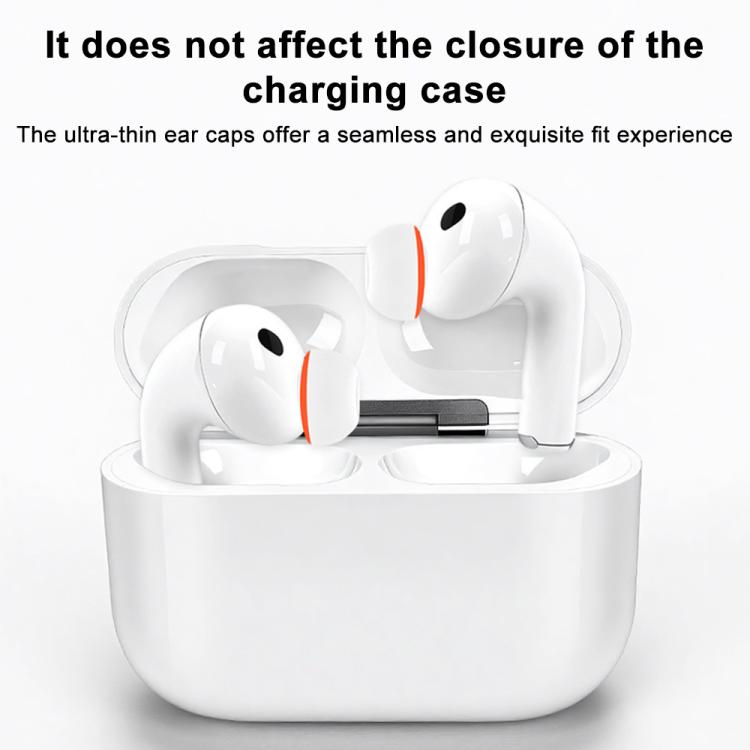 XDcase 3 Pairs Replacement Silicone Sponge Ear Tips, S/M/L Size, For AirPods Pro 3, 3 Pairs S/M/L Size