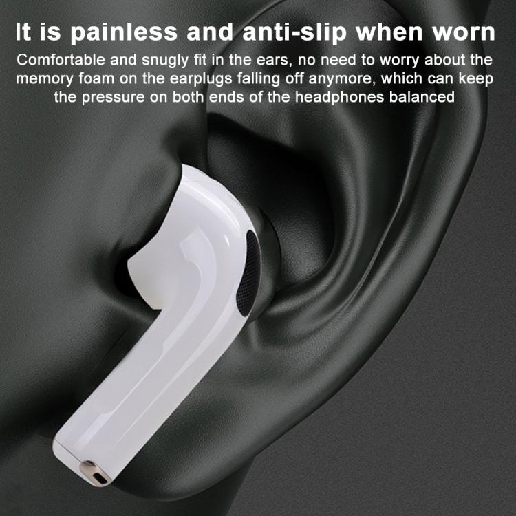 XDcase 3 Pairs Replacement Silicone Sponge Ear Tips, S/M/L Size, For AirPods Pro 3, 3 Pairs S/M/L Size