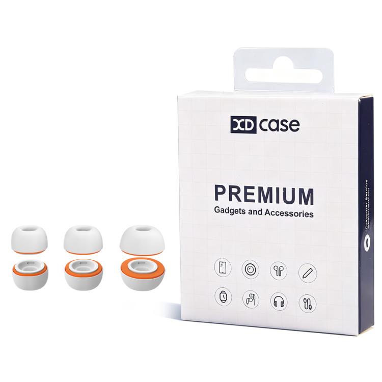 XDcase 3 Pairs Replacement Silicone Sponge Ear Tips, For AirPods Pro 1 / 2