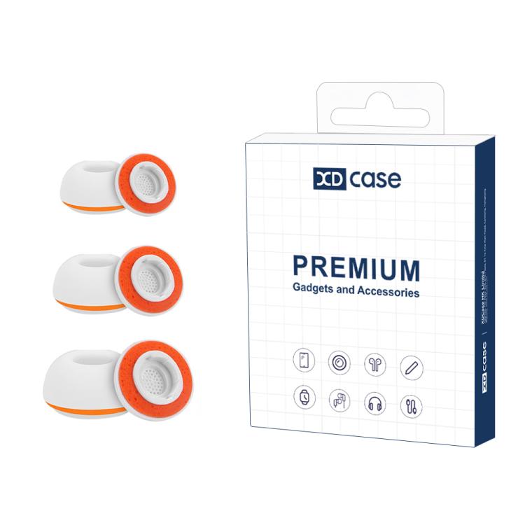 XDcase 3 Pairs Replacement Silicone Sponge Ear Tips, For Samsung Galaxy Buds3 Pro