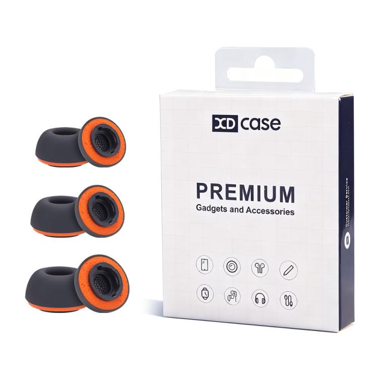 XDcase 3 Pairs Replacement Silicone Sponge Ear Tips, For Samsung Galaxy Buds3 Pro