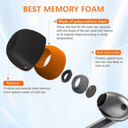 XDcase 3 Pairs Replacement Silicone Sponge Ear Tips, For Samsung Galaxy Buds3 Pro