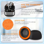 XDcase 3 Pairs Replacement Silicone Sponge Ear Tips, For Samsung Galaxy Buds3 Pro