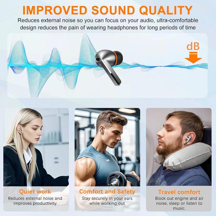 XDcase 3 Pairs Replacement Silicone Sponge Ear Tips, For Samsung Galaxy Buds3 Pro