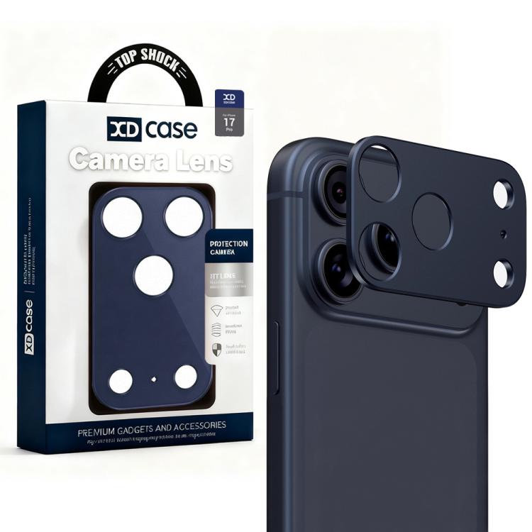 XDcase Metal Flat & Hollow Camera Lens Protector, For iPhone 17 Pro Max, For iPhone 17 Pro