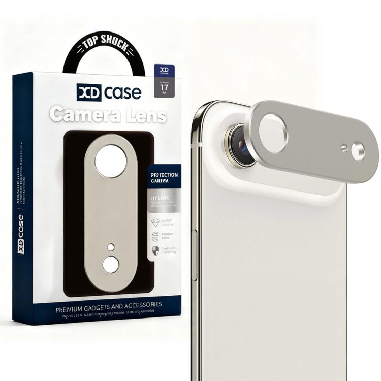 XDcase Metal Flat & Hollow Camera Lens Protector, For iPhone Air