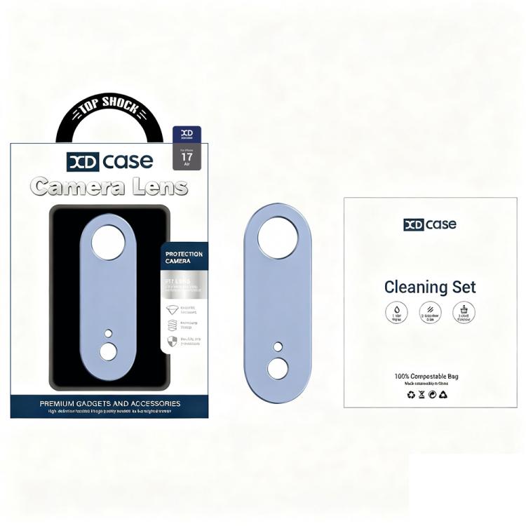 XDcase Metal Flat & Hollow Camera Lens Protector, For iPhone Air