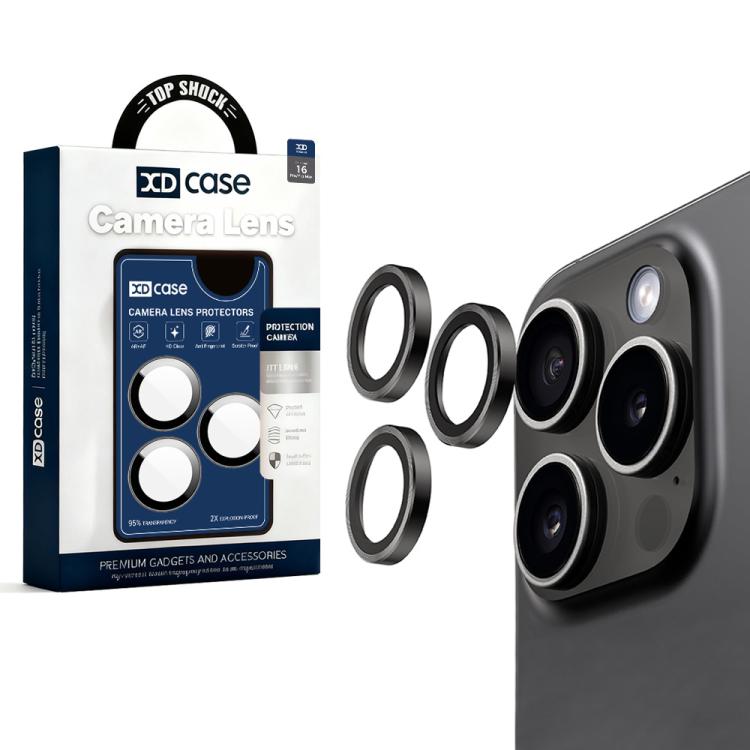 XDcase AF + AR Hawkeye Camera Lens Protector with Alignment Tool, For iPhone 16 Pro / 16 Pro Max