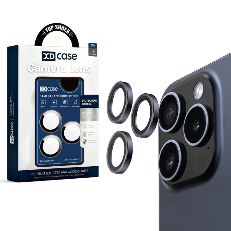 XDcase AF + AR Hawkeye Camera Lens Protector with Alignment Tool, For iPhone 16 Pro / 16 Pro Max