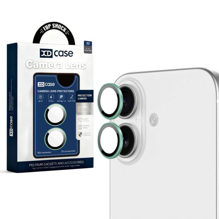 XDcase AF + AR Hawkeye Camera Lens Protector with Alignment Tool, For iPhone 16 / 16 Plus