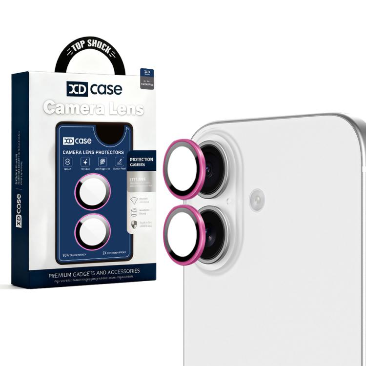 XDcase AF + AR Hawkeye Camera Lens Protector with Alignment Tool, For iPhone 16 / 16 Plus