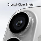 XDcase AF + AR Hawkeye Camera Lens Protector with Alignment Tool, For iPhone 16 / 16 Plus