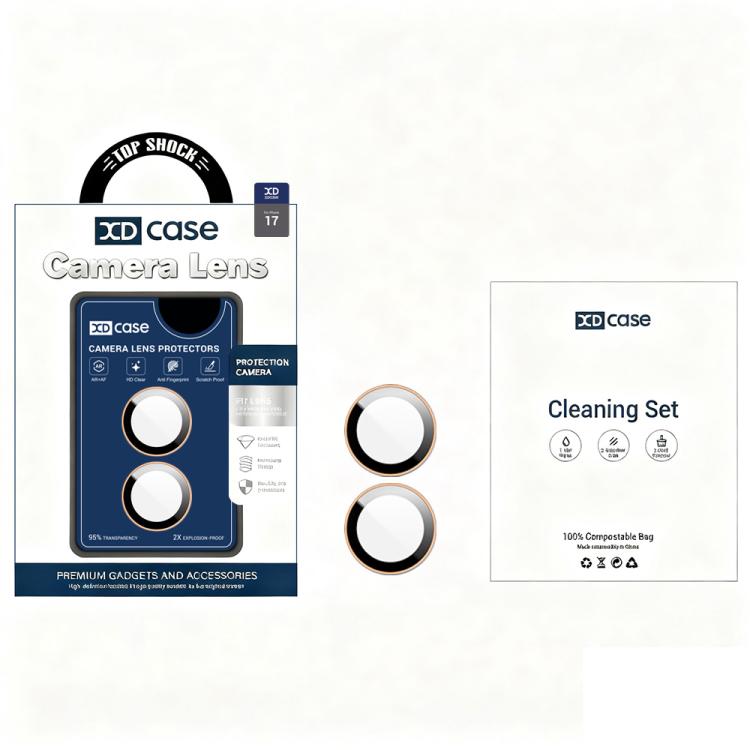 XDcase AF + AR Hawkeye Camera Lens Protector with Alignment Tool, For iPhone 16 / 16 Plus