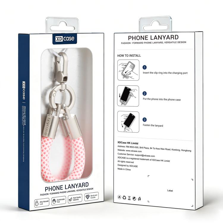 XDcase Anti-Lost Phone Wrist Lanyard with Metal Buckle & Gasket, Length: 10.6cm