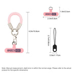 XDcase Anti-Lost Phone Wrist Lanyard with Metal Buckle & Gasket, Length: 10.6cm