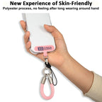 XDcase Anti-Lost Phone Wrist Lanyard with Metal Buckle & Gasket, Length: 10.6cm