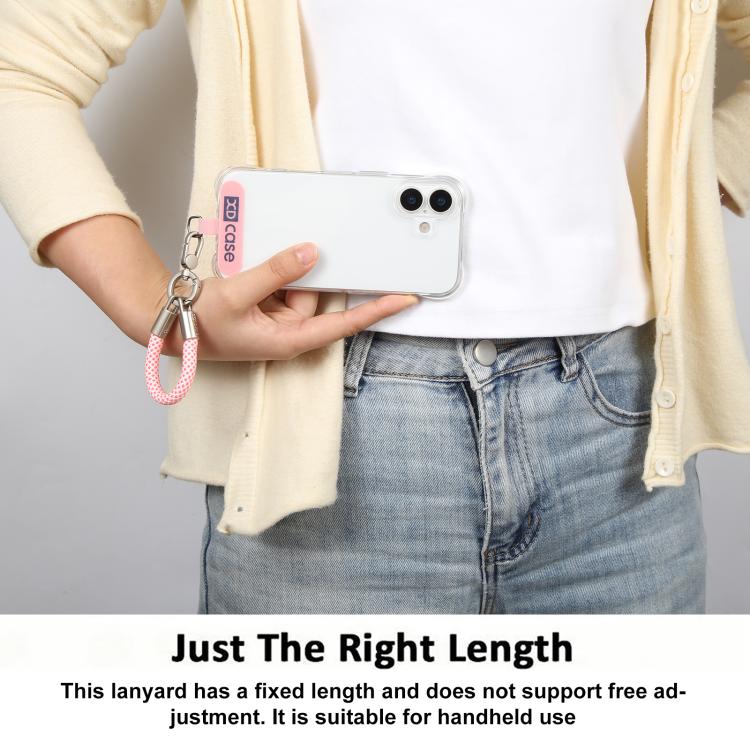 XDcase Anti-Lost Phone Wrist Lanyard with Metal Buckle & Gasket, Length: 10.6cm