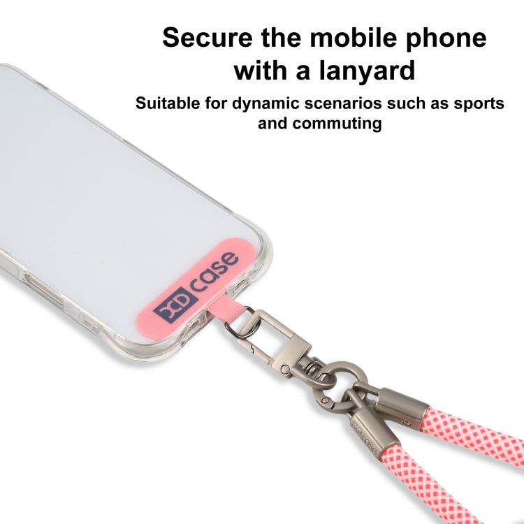 XDcase Anti-Lost Phone Wrist Lanyard with Metal Buckle & Gasket, Length: 18.9cm