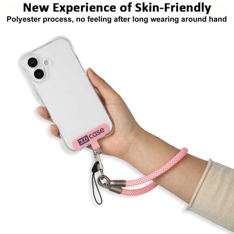 XDcase Anti-Lost Phone Wrist Lanyard with Metal Buckle & Gasket, Length: 18.9cm