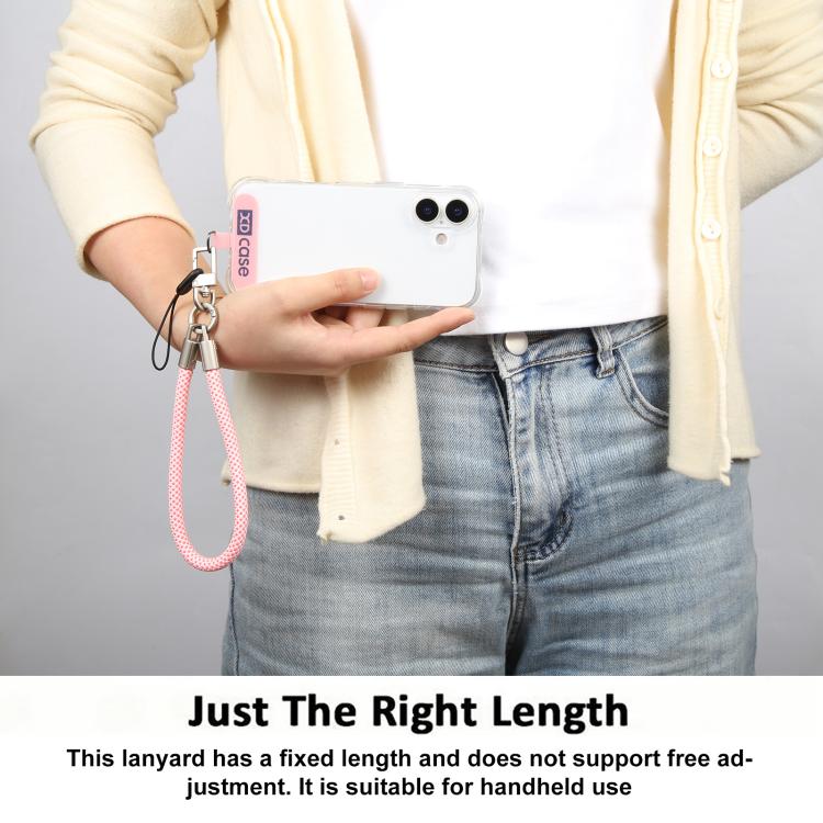 XDcase Anti-Lost Phone Wrist Lanyard with Metal Buckle & Gasket, Length: 18.9cm