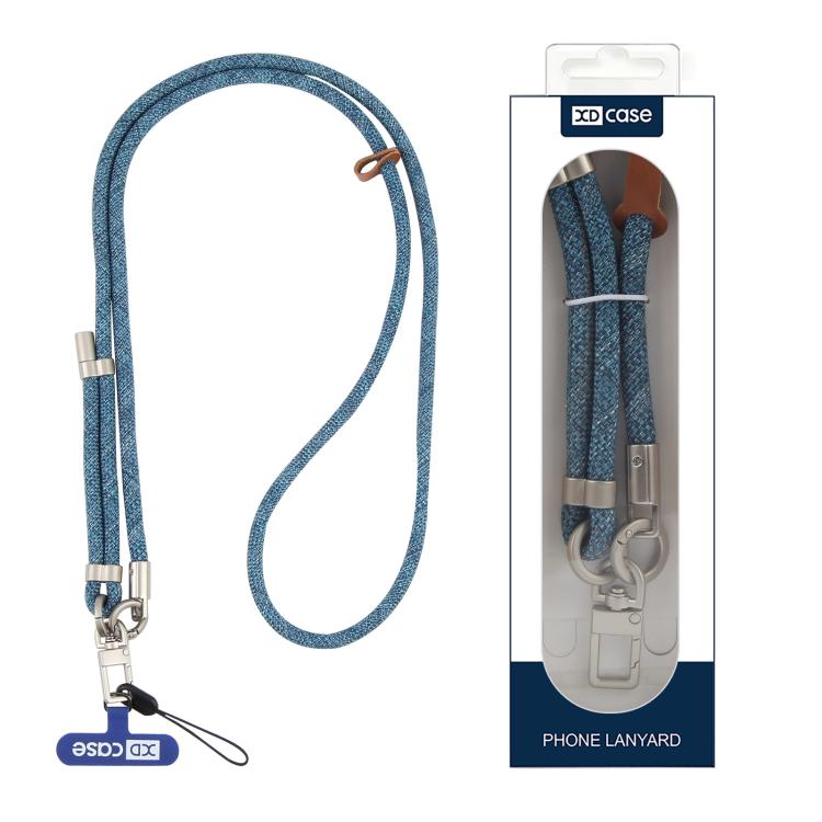 XDcase Anti-Lost Phone Lanyard with Metal Buckle & Gasket, Adjustable Length: 41-77cm
