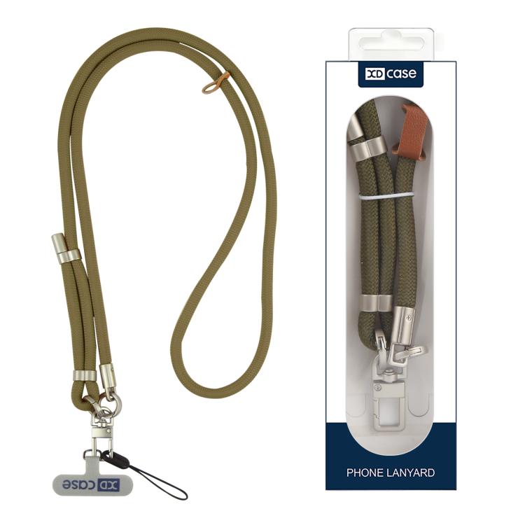 XDcase Anti-Lost Phone Lanyard with Metal Buckle & Gasket, Adjustable Length: 41-77cm