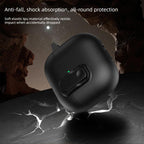 XDcase Faux Leather Texture Security Lock TPU Earbud Case, For AirPods 5 / 4, For AirPods Pro 3, For AirPods Pro 2 / 1