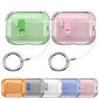 XDcase Transparent Silicone Automatic Pop-Up Earbud Case, For AirPods Pro 3, For AirPods 4, For AirPods Pro 2 / 1