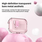 XDcase Transparent Silicone Automatic Pop-Up Earbud Case, For AirPods Pro 3, For AirPods 4, For AirPods Pro 2 / 1