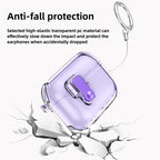XDcase Transparent Silicone Automatic Pop-Up Earbud Case, For AirPods 5 / 4, For AirPods Pro 3, For AirPods Pro 2 / 1