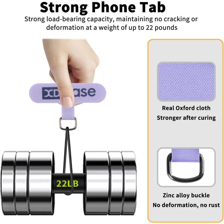 XDcase 5pcs Phone Tether Tab Cellphone Lanyard Patch Connector Part