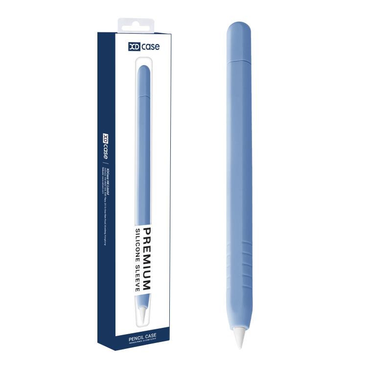 XDcase Solid Color Detachable Cap Silicone Stylus Pen Sleeve, For Apple Pencil USB-C / 3