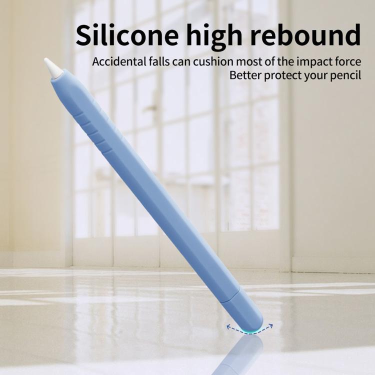 XDcase Solid Color Detachable Cap Silicone Stylus Pen Sleeve, For Apple Pencil USB-C / 3