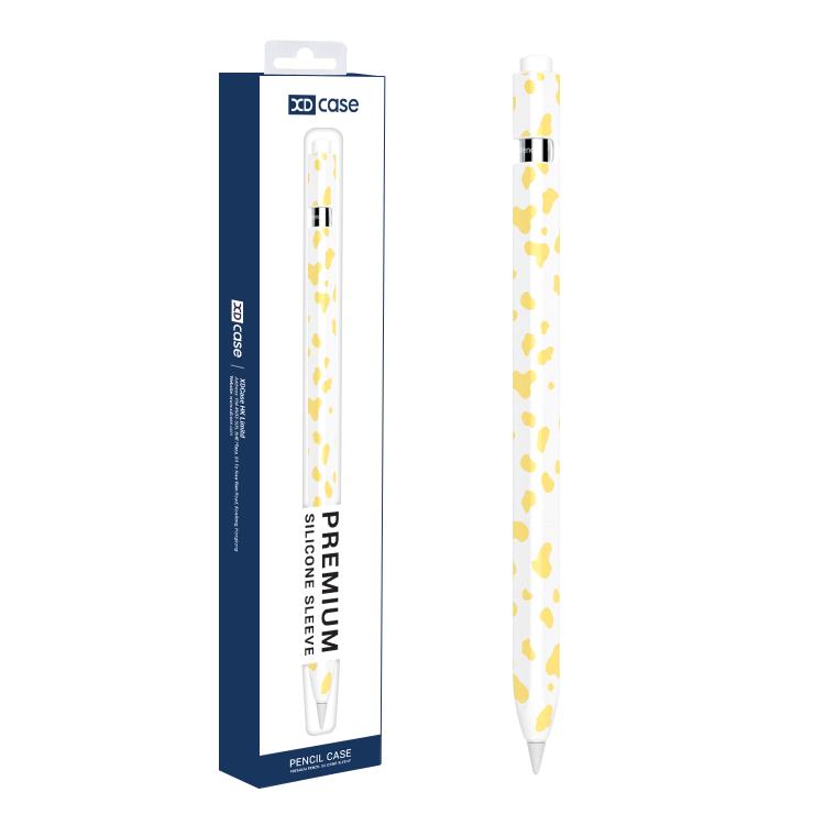 XDcase Cow Print Silicone Protective Stylus Pen Sleeve, For Apple Pencil Pro / 2, For Apple Pencil USB-C / 3